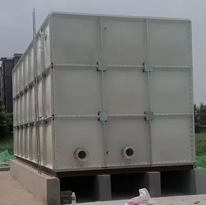 Glasvezelversterkte plastic tank GRP-paneel watertenk 1000L-1000000L capaciteit