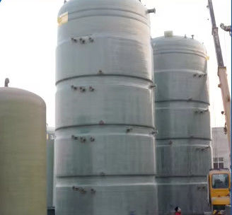 Anticorrosive 1000-2000 liter FRP-opslagtankdruk voor het brouwen van voedsel
