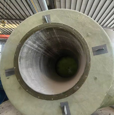 Hoge sterkte rechthoekige FRP tank Zwavelzuur FRP chemische tank Gemakkelijk te installeren