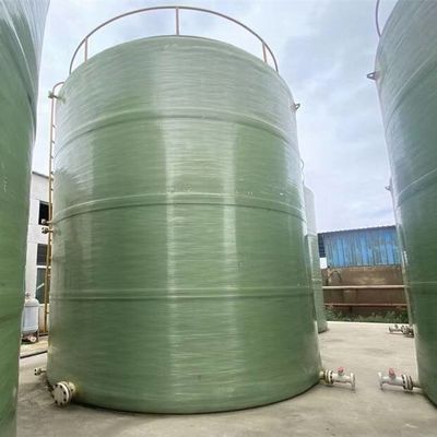 Zware verticale FRP-paneel waterbak aangepast formaat voor vloeistofopslag van brandstof
