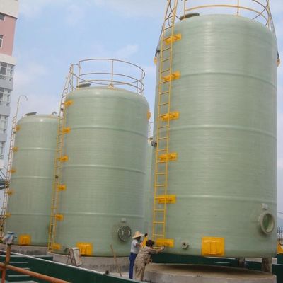 1 kubieke meter aanpassing Frp chemische tank corrosiebestendigheid