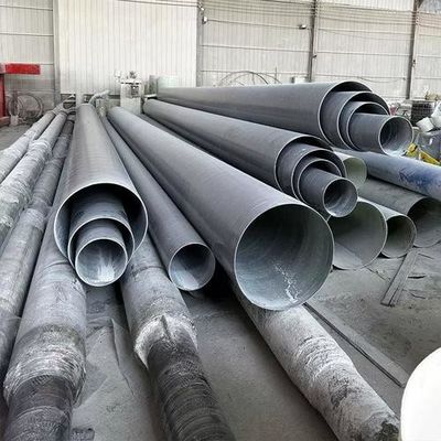 Industriële FRP-pijpleiding hoge sterkte, geprinte flens zware FRP-ronde buis