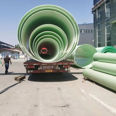 Geprinte flens, glasvezelversterkt plastic buis DN50-2000mm Diameter Langdurig