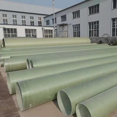 Lichte glasvezel FRP-buiskabels geleiding anorganische FRP-buisleiding DN50-4000mm
