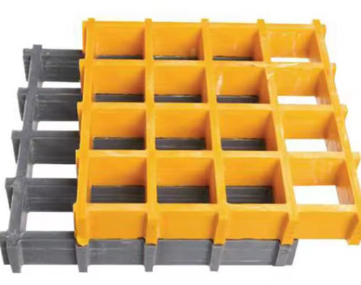 FRP GRP gegoten rooster Pultruded Multiple Grate / Grille Leakage Grid
