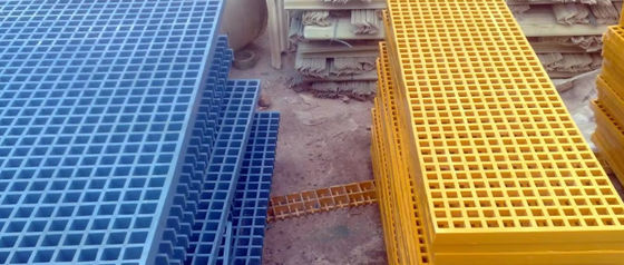 FRP GRP gegoten rooster Pultruded Multiple Grate / Grille Leakage Grid