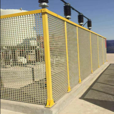 Glasvezel Frp Grp Zaalboerderij Handrail Tuin GRP Handrail Bewakingsrail Zaalpost