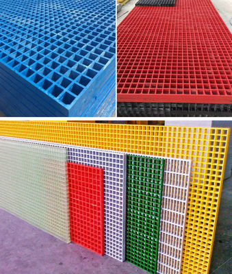 Aanpassing Frp rooster loopbrug Bunnings Glasvezel Versterkt Plastic rooster Gevormd Voor Platform