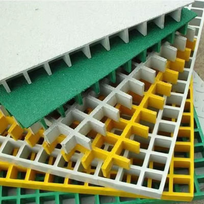 Zwembad gegoten glasvezel rooster anti-aging FRP mesh GRP landschapsgrid