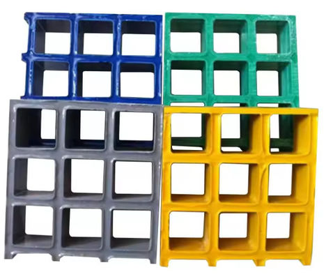 Zonne-energie FRP roosterpanelen daktop wandelpaden Plastic vloer roosterplaat paneel