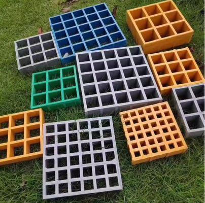 Zonne-energie FRP roosterpanelen daktop wandelpaden Plastic vloer roosterplaat paneel
