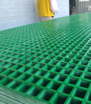 GRP Landschapsroosters Frp gegoten roosters 38x38mm Niet-glijdend voor zwembad