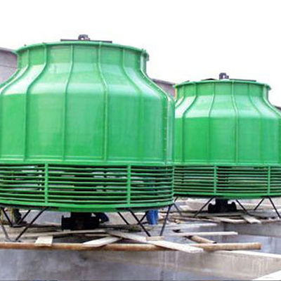 OEM Vierkant FRP GRP Cross Flow Cooling Tower Licht Gewicht Op maat gemaakte maat