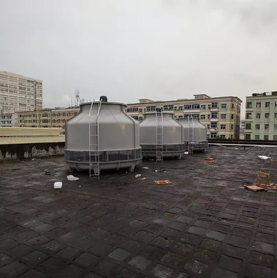 FRP GRP Ronde waterkoeltoren, cirkelvormige open koeltoren