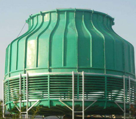 Tegenstroom/kruisstroom FRP-koeltoren 100-1000 ton laag geluidsniveau Anti-corrosie