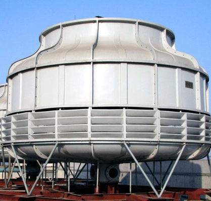 Tegenstroom GRP FRP structuur Koeltoren 50-5000 ton Capaciteit Op maat gemaakte kleur