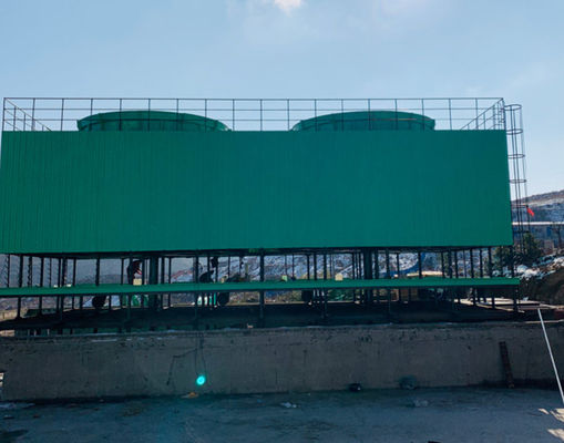 Tegenstroom GRP FRP structuur Koeltoren 50-5000 ton Capaciteit Op maat gemaakte kleur
