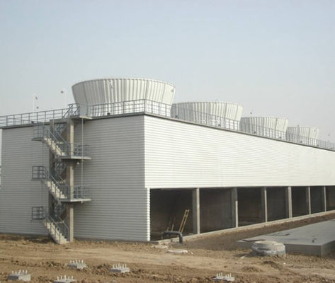 Tegenstroom Frp Vierkante koeltoren GRP Crossflow koeltoren OEM grootte