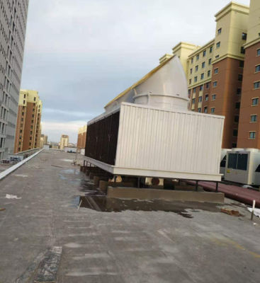 Tegenstroom Frp Vierkante koeltoren GRP Crossflow koeltoren OEM grootte