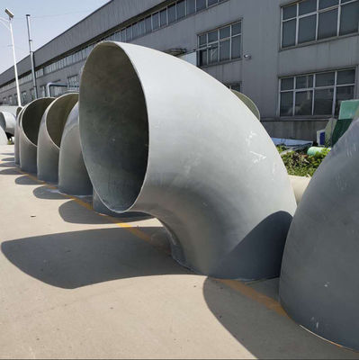 Industriële 45-135 graden GFRP-FRP-elbow-glasvezelbuizen voor watervoorziening