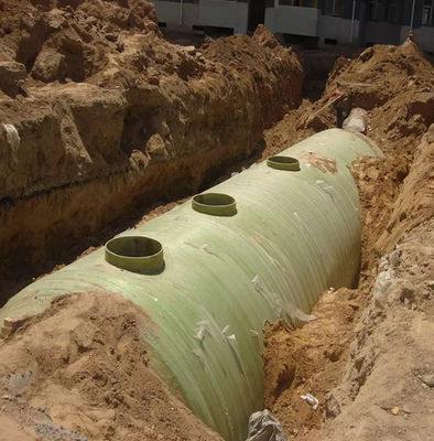 20m3 5000 Gallon FRP GRP Septic Tank Ondergrondse voor winkelcentrum Schoolziekenhuis