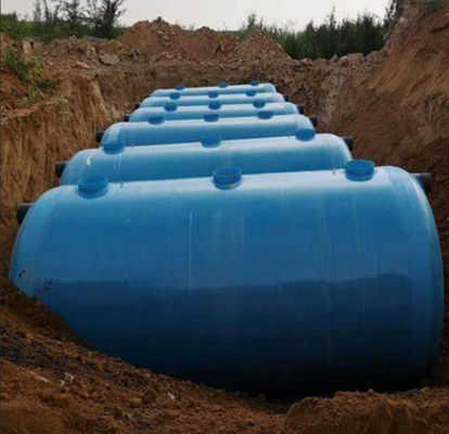 Hoogsterkte FRP GRP septische tank voor de behandeling van menselijke en dierlijke ontlasting