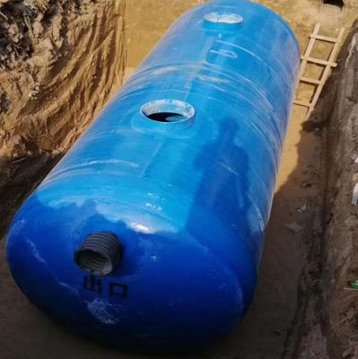 Hoogsterkte FRP GRP septische tank voor de behandeling van menselijke en dierlijke ontlasting
