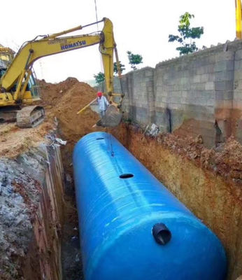 Hoogsterkte FRP GRP septische tank voor de behandeling van menselijke en dierlijke ontlasting
