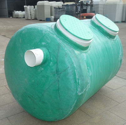 Met vezels versterkte septic tank van kunststof Septic tank van glasvezel