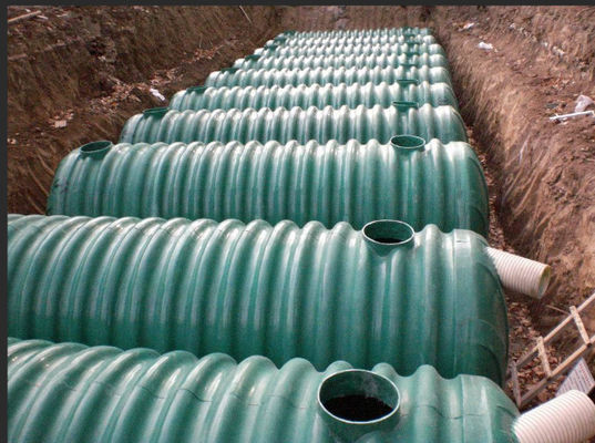 Met vezels versterkte septic tank van kunststof Septic tank van glasvezel