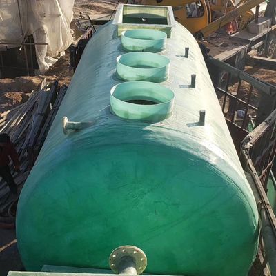 OEM FRP rioolwater tank glasvezel septic tank vat met filament wilding technologie
