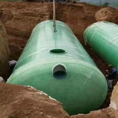 Vessel Tank Core Components Customized FRP Septic Tank voor afvalverwijderingsoplossingen
