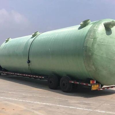 Medium-zuurbestendige FRP septische tank voor op maat gemaakte oplossingen voor afvalwaterzuivering