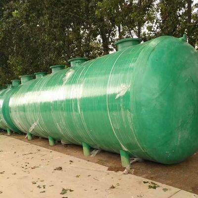 Op maat gemaakte FRP-afvoerreservoir afvalbeheer met wikkeltechnologie