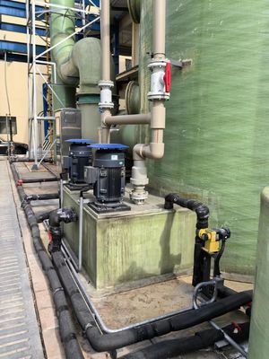 Spray Acid Mist FRP Absorptie Toren Corrosiebestandheid Op maat gemaakte Absorptie tank