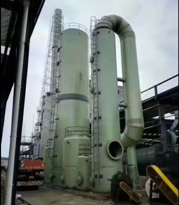 Spray Acid Mist FRP Absorptie Toren Corrosiebestandheid Op maat gemaakte Absorptie tank