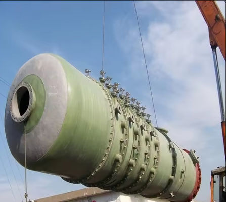 FRP Bubble Tower GRP Glasvezel Ammoniak Absorptie Toren Voor Verontreiniging Industrie