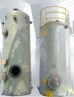 FRP materiaal Luchtzuivering Industrieel afvalgas toren GRP watergas schoonmaak toren