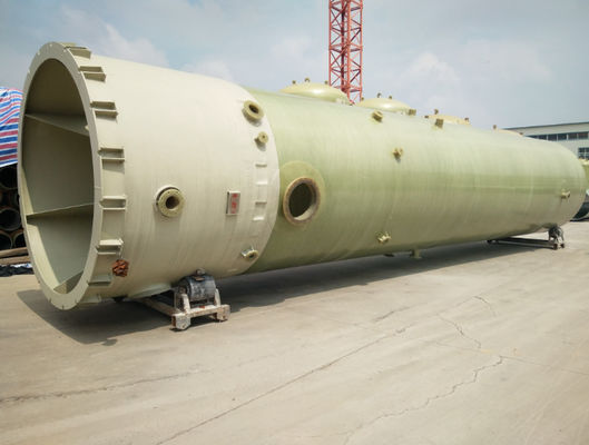 Fiberversterkte kunststof FRP afvalgaszuivering toren wasmachines Gasopname