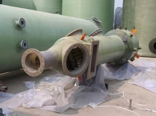 Fiberversterkte kunststof FRP afvalgaszuivering toren wasmachines Gasopname