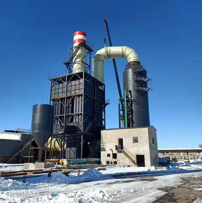 1-5 meter in diameter Hoog zuiveringsniveau Frp toren, Ammoniak en zuurnevel gas scrubbers