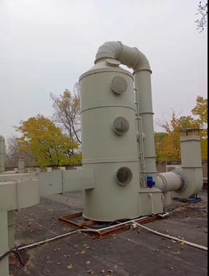 Multicolor gelcoat biogas FRP zuurmist absorptie toren