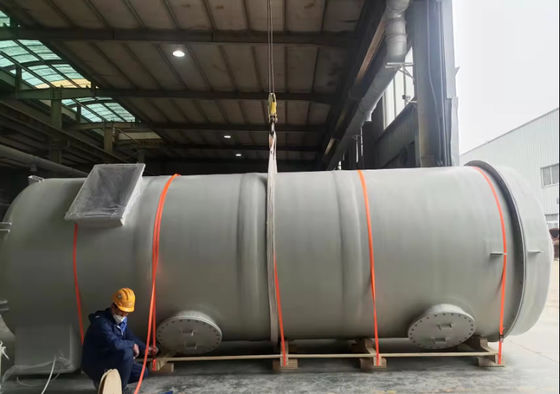 Acid Mist / Ammoniak Mist Scrubber Absorptie Toren Met cilindrische FRP-structuur