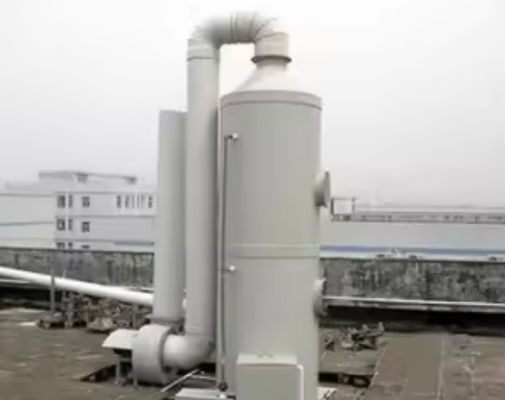 Industriële FRP GRP-absorptietoren voor de behandeling van staalgassen en zuurnevelgassen