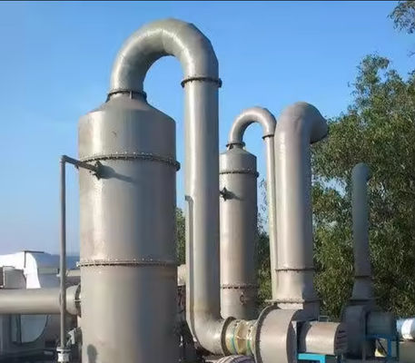 Industriële FRP GRP-absorptietoren voor de behandeling van staalgassen en zuurnevelgassen