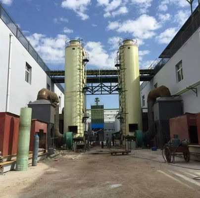 Glasvezel GRP FRP Absorptie zuivering toren voor afvalzuurgasbehandeling
