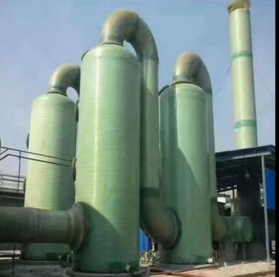 Industriële glasvezel GRP Frp Absorptie toren voor afvalzuurgaszuivering