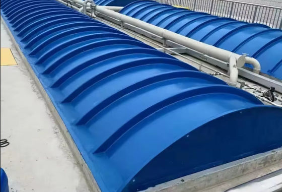 GRP FRP dekselplaat, glasvezel rioolwater zwembad tank deksel