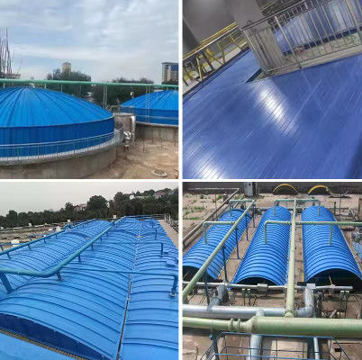 Gasverzamelende afvalwaterreservoir dekking FRP GRP afvalwaterreservoir dekking hoge sterkte