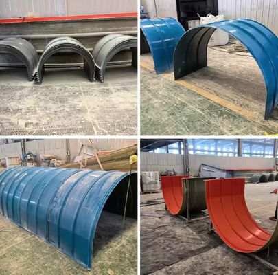 Niet-slip FRP arch Cover Plate Gas Collecting Fiber Reinforced Plastic Wastewater Pool Cover